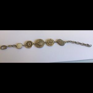 Fossil silver bracelet